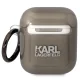 Чехол Karl Lagerfeld Karl\'s Head для Apple AirPods 1 / 2, черный