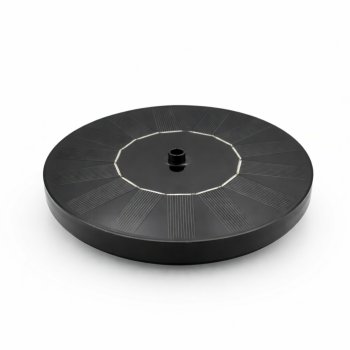 Solar Powered Pond Fountain ZD70A, Black