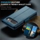 Google Pixel 9 / 9 Pro CASEME Wallet Magnetic Leather Case Cover, Blue | Чехол для Телефона...