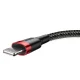 Baseus Cafule Data Charging Cable USB Apple iPhone Lightning 2A 3m, Black+Red