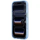 Чехол Guess IML 4G Script Metal для iPhone 17 Pro / 18 Pro, светло-голубой