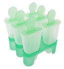 Набор форм для мороженого на палочке, 6 шт., разноцветный, пластиковый