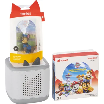 Tonies Toniebox 2 Full Play Bundle-Set bērnu audio atskaņotājs Moon Grey