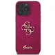 Guess Glitter Script Big 4G Case for iPhone 16 Pro - Purple