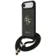 Чехол Guess 4G Big Logo Cord Strap Crossbody для iPhone 17 Air, черный