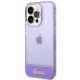 Guess Translucent vāciņš Apple iPhone 14 Pro Max - violets