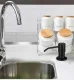 Iebūvējams trauku mazgāšanas līdzekļa dozators, 300 ml, melns