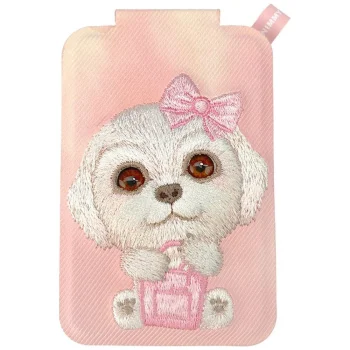 Магнитный кардхолдер-подставка Nimmy New Big-Eye Cute Pets 2.0 Dog, розовый