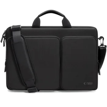 Tech-Protect Defender Bag soma klēpjdatoram 17", melna