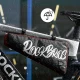 Rockbros G008 velosipēda rāmja trijstūra soma XL 1.9L, melna/sarkana