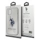 Apple iPhone 12 Pro Max 6.7\'\' US Polo Shiny Big Logo Case Cover (USHCP12LTPUHRWH), White