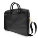 Guess Saffiano Script 16\" portatīvā datora soma melna