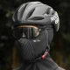 Flīsa velobraukšanas sejas maska balaklava Rockbros LF25699, melna