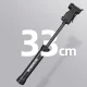 Ручной велосипедный насос ROCKBROS TM-1701P 80 PSI для Presta и Schrader, черный