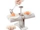 Manual Dumpling Making Machine, 8.5 cm, Grey