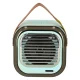 Karaoke komplekts ar Bluetooth skaļruni un 2 mikrofoniem, USB, LED, 10W, zils