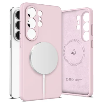 Tech-Protect Samsung Galaxy S26 Ultra чехол Silicone MagSafe, розовый