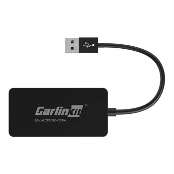 Carlinkit CCPA Wireless Apple CarPlay / Android Auto Adapter, Black