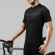 Rockbros 15120002003 Short Sleeve Cycling Jersey, Size L, Black