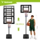 Pārvietojams regulējams basketbola grozs ar statīvu 259cm Trizand