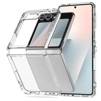 Прозрачный чехол Tech-Protect FlexAir Hybrid для Samsung Galaxy Z Flip 6 / 7 FE