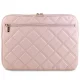 Guess 14\" klēpjdatora maciņš Quilted 4G, rozā