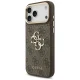 Чехол Guess 4G Big 4G Classic Logo с ремешком для iPhone 17 Pro Max, коричневый