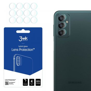Samsung Galaxy M23 5G Aizmugurējās Kameras Aizsargstikls, 4 gab. | 3MK Lens Protection Back Camera Hybrid Glass...
