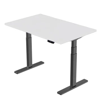 Elektriski regulējams galds, 139 x 68 cm, balts