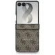 Guess 4G Classic MagSafe vāciņš Samsung Galaxy Z Flip 8, brūns