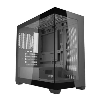 Darkflash C218M datora korpuss ar 6 ARGB ventilatoriem, melns