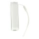 KX3075 Pārnēsājams mini ventilators ar ārējo akumulatoru, USB-C, balts