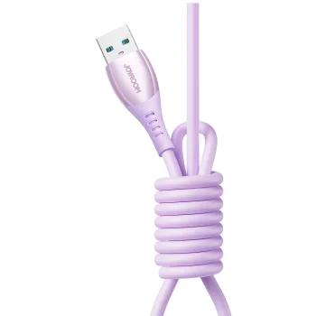 Joyroom S-A59 USB-A uz USB-C kabelis 3A 1.2m, violets