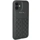 Кожаный чехол Audi Genuine Leather для iPhone 11 / XR Черный