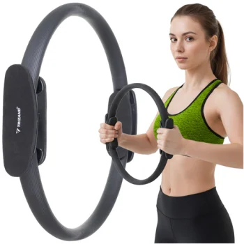Trizand Pilatesa un jogas riņķis 38 cm, melns