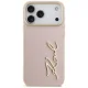Чехол Karl Lagerfeld Karl Script Logo для iPhone 17 Pro Max, розовый