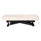Electric SPA Beauty Bed Sillon Siesta, cream with black base