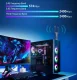 Wi-Fi USB-адаптер 5374Mbps, Tri-Band 2.4GHz, 5GHz, 6GHz, USB 3.0, черный