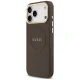 Guess Peony Hot Stamp MagSafe vāciņš iPhone 18 Pro Max / 17 Pro Max, brūns