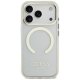 Guess Metal Outline MagSafe maciņš iPhone 17 Pro — zelta krāsā | Phone Case Cover