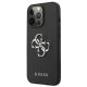 Чехол Guess Saffiano 4G Metal Logo для iPhone 13 Pro / 13, черный