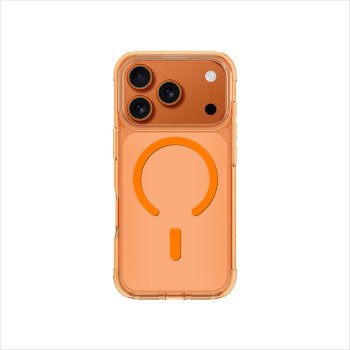 AmazingThing Minimal Mag vāciņš iPhone 17 Pro Max ar MagSafe savietojamību – oranžs | Phone Case Cover