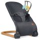 NK-52 Nukido šūpuļkrēsls ar rotaļlietām, Antracīts | Rocking Chair with Toys