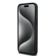 Чехол DKNY для iPhone 15 Pro Max Leather Monogram Pattern MagSafe, черный