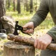 Daudzfunkcionāls tūrisma instruments 17in1 CarryAXE Mountain Goat, melns