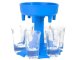Alcohol Drink Dispenser, Liquor Pourer + 6 Shot Glasses