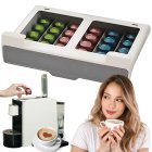 Piekaramais nespresso kafijas kapsulu organizators 30 izvelkamais augšā | Hanging coffee capsule organizer capsules pull-out top