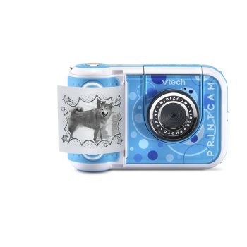 VTech KidiZoom Print Cam bērnu momentkamera, zila