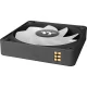 Thermaltake CT120 EX Reverse ARGB Sync Datora Ventilatori 120mm 3-Pack Melni