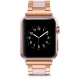 Tech-Protect moderna aproce Apple Watch 4 / 5 6 7 8 9 SE Ultra 1 2 (42/44/45/49 mm) - Rozā zelts | Modern Bracelet for...